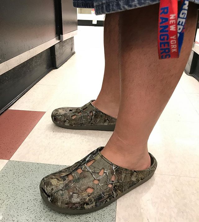 g-d bless america and fake slip-on crocs, because crocs don't fit me. I want these bad.