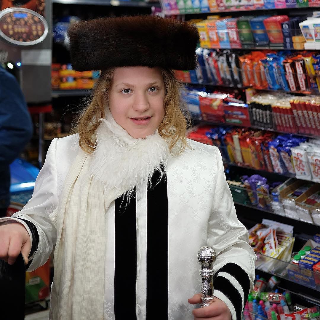 What you may not realize is that costume choices are extremely limiting for chassidic children. Most parents would not let their son dress as anything but a tzadik (you'll have to google) or character from the Book Of Esther.Sure you have kids going as all types of things but this is the most popular costume for young boys